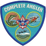 boy scout complete angler award patch