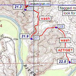 Arizona Trail maps