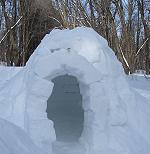 scout snow shelter