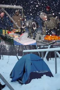 boy scout winter camp