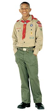 BSA Patch Placement on Troop Uniform - Boy Scouts of America - ClassB