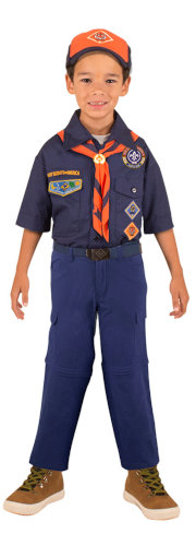 cub scout in uniform